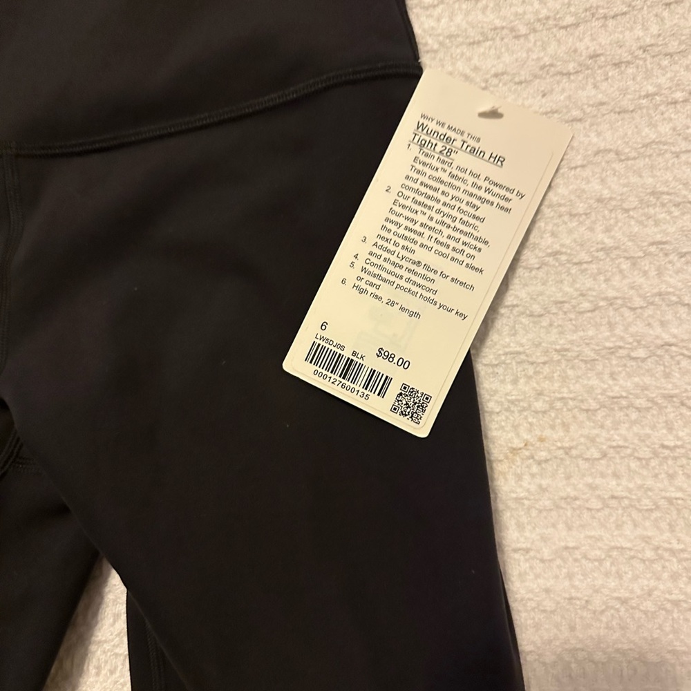 Lululemon athletica black - Wundet Under Train HR tight 28”